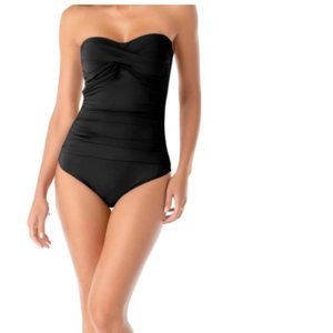 One-Piece Swimsuit in Black, Anne Cole